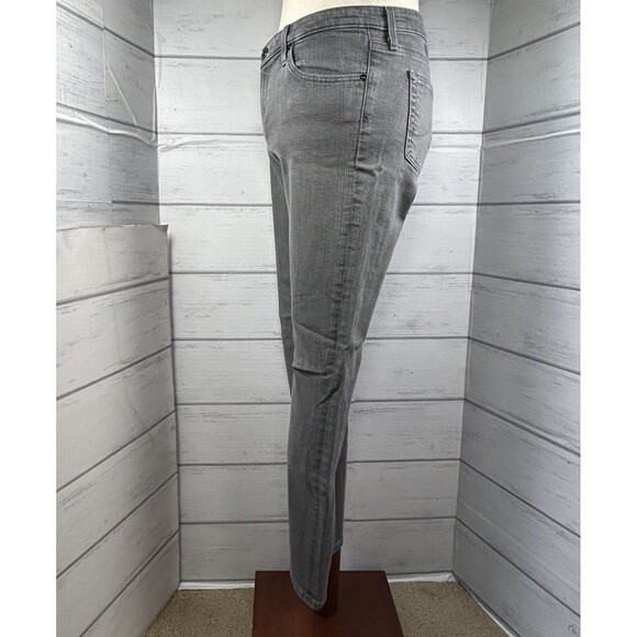 AG Adriano Goldschmied Womens Slim Straight Leg Stevie Ankle Jeans Gray Size 28 - Picture 4 of 12